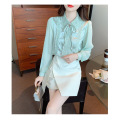 Women's Chiffon Shirt Lace French Niche Top