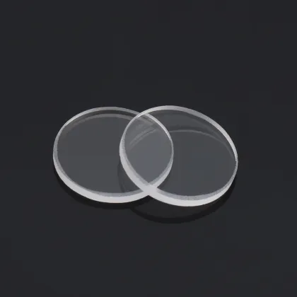 Optical instruments use magnesium fluoride lenses