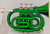 cheap price mini colored Bb key pocket hand trumpet of chinese musical instruments