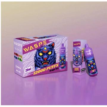 Blueberry Raspberr Waspe 12000 Puffs France