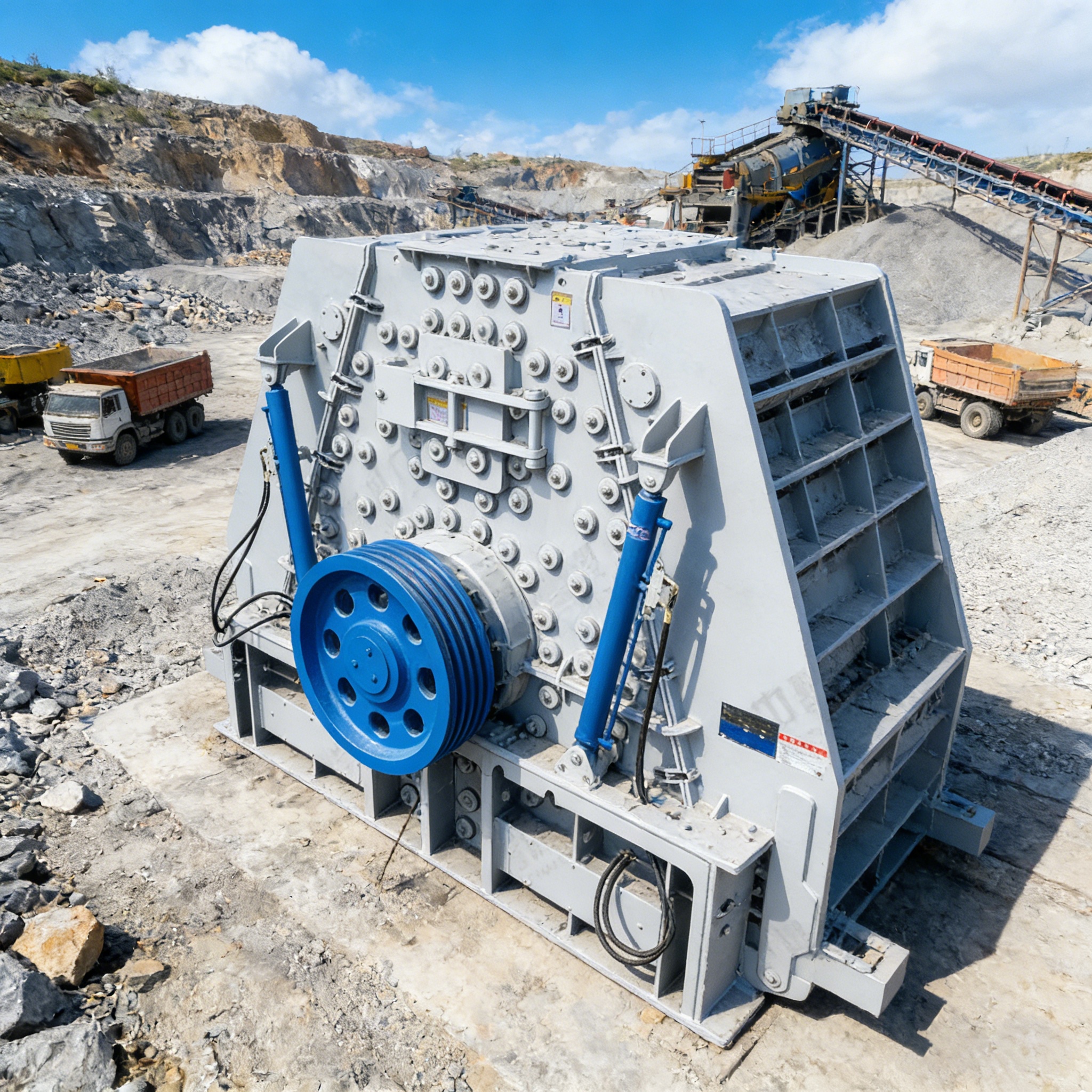 Double-chamber Aggregate Crusher