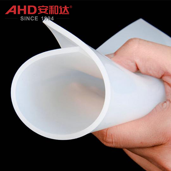 White Silicone sheet sample test