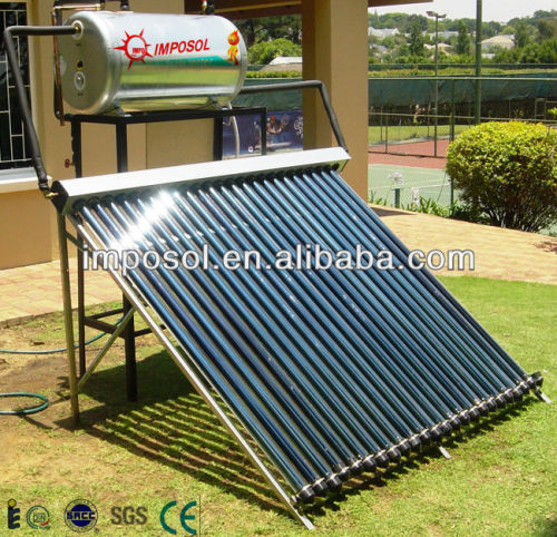 SABS certify approved compact pressurized solar water geyser