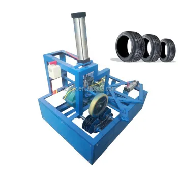 Tire Recycling Shredders: Two Sidewalls Cutting Machine for Waste Rubber Production Line