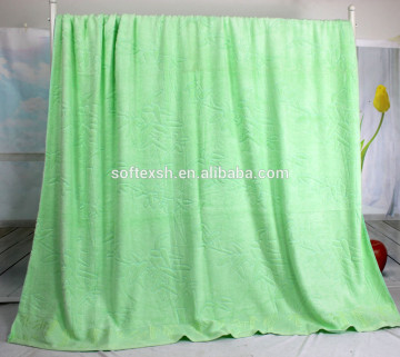 Wholesale Jacquard design Bamboo towelling coverlet