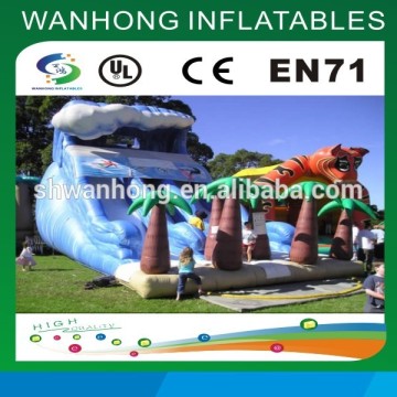 Favorites inflatable slide animal jungle inflatable water slide