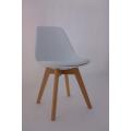 Popular Tulip series chair with wood base