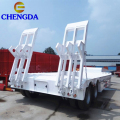 2 Axle Low Flatbed Car مقطورة