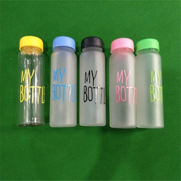 500ml my bottle style glass watering bottle for sale