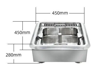 Commercial square fire boilers