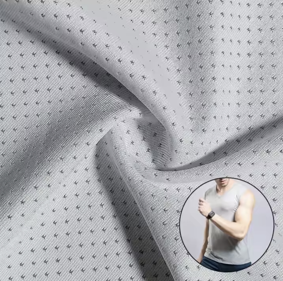 スポーツウェアライニング用のクイックドライバタフライメッシュファブリック