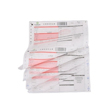 Custom Printed carbonless paper for inkjet printers