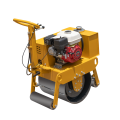 Mini gasoline powered 200kg vibratory road roller sold