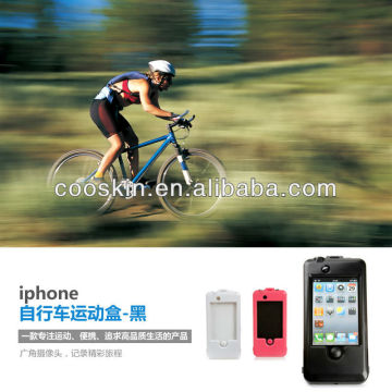 Montaje a prueba de lluvia de bicicletas para iPhone4/5