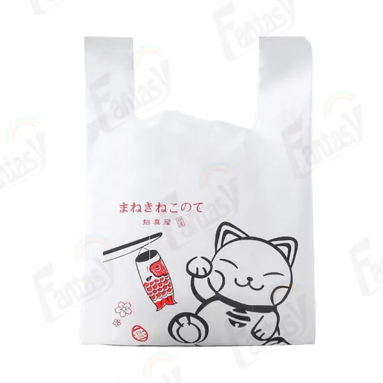 Custom Printing Plastic Packaging Fast Food Bag