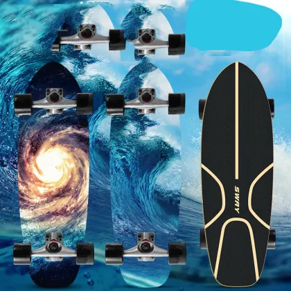 7 Ply Canadian Northeast Maple Land Surf Skateboard