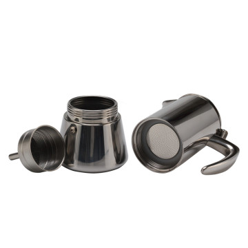 Premium Quality 6 cup Stainless Steel Moka Pot
