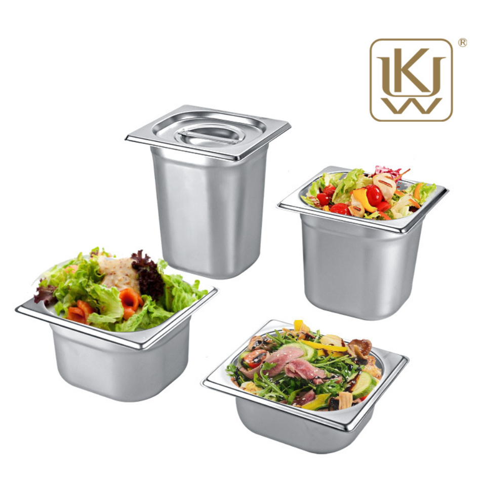 Stainless Steel Gastronorm Pan Set with Cover