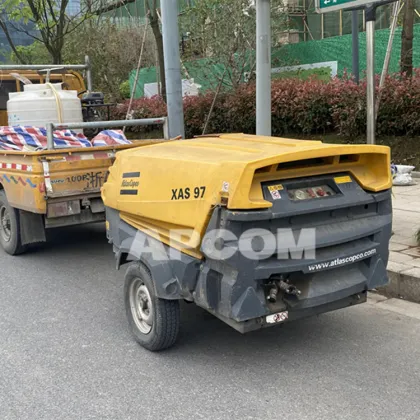 Atlas Copco XAVS206C Industrial Air Compressor 14bar 450cfm 200psi 13m3/min