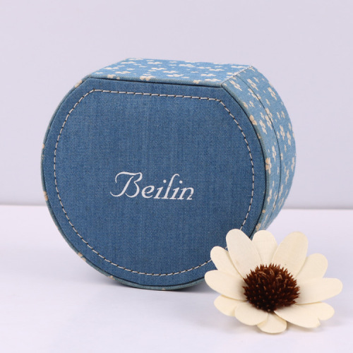 Custom High Quality Paper Watch Packaging Round Box