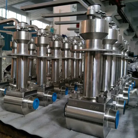 Cryogenic Top Entry Floating Ball Valve