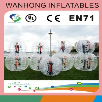 Crazy plastic human inflatable bumper ball/inflatable bumper bubble ball