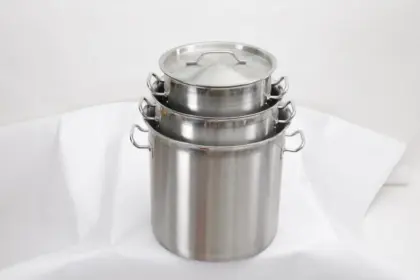 Stainless steel professional soup pot