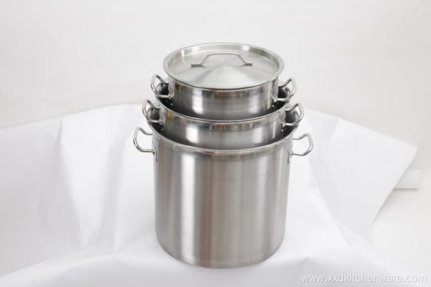 Stainless steel professional soup pot