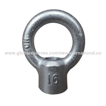 Eye nut, DIN 1169, carbon steel, stainless steel, M6-M100, CE certificate