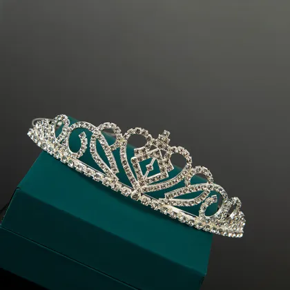 Children's Diamond Crown Bridal Headwear