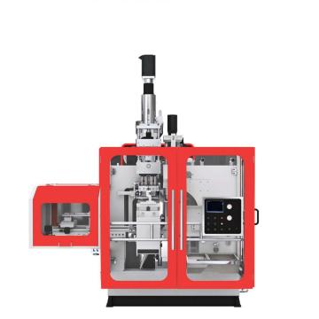 Cosmetic bottle blow molding machine