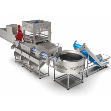 New Automatic Management Tray Design for Hot Dog Processing with Isotropic Finishing Machine and Vibratory Bowl Feeder
