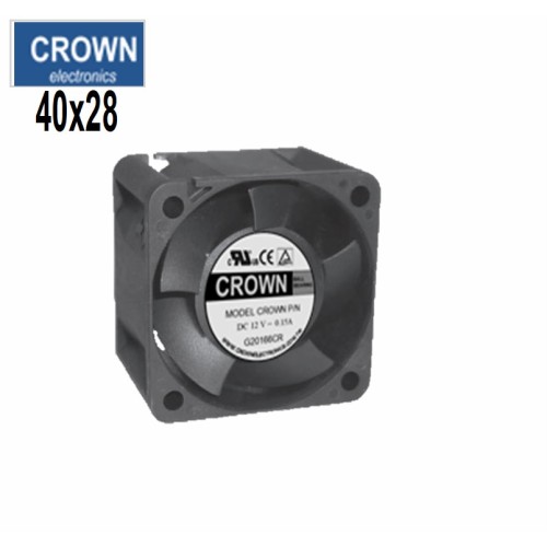 Crown 4028 dc axial fan