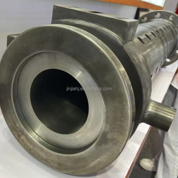 بشکه پیچ دو فلزی برای اکسترودر لاستیکی