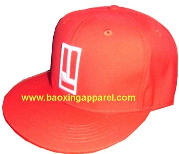 custom fitted baseball cap hat with flat bill