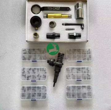 Herramientas de reparación de Volkswagen Audi TDI: componentes solenoides de la válvula de aguja y elevación de resorte