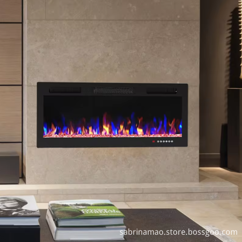 insert electric fire place fireplace Wall Mounted Electric Fireplaces ULTRA THIN Recessed Electric Fireplaces