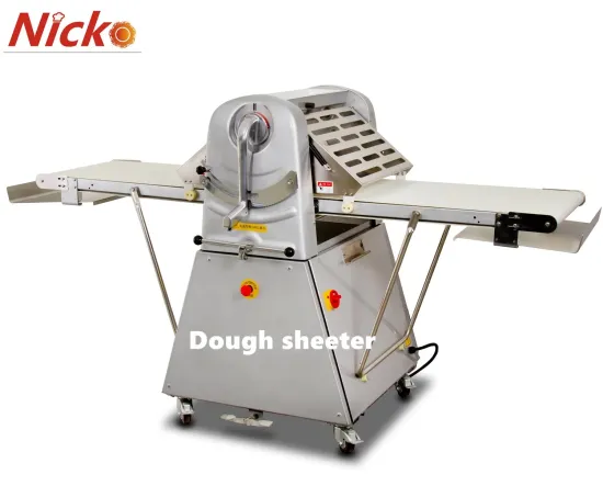 Bakery Croissant Pastry Bread Dough Sheeter Machine
