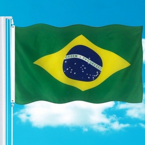 Brazil National Flag Polyester