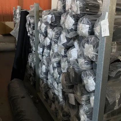 100% Polyester Black Mesh Fabric 110GSM for Lining