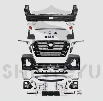 Land Cruiser 200 (2016-2020) Front Rear Bumper with Grille and Auto Lamps - Navigator Style Upgrade