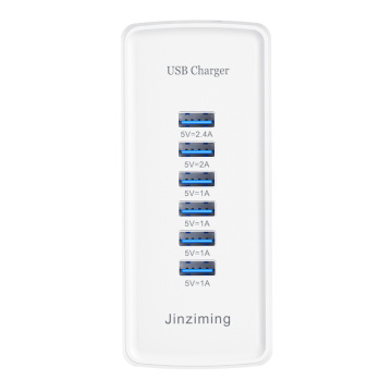 Adaptador de carregador de telefone USB 30 W 6 portas USB