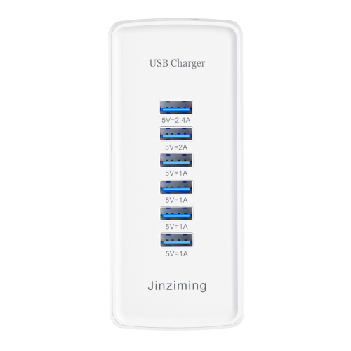 Multi-Port-USB-Ladegerät Schnellladestation Desktop