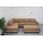 Living Room Fabric Corner Sofa with Ottoman