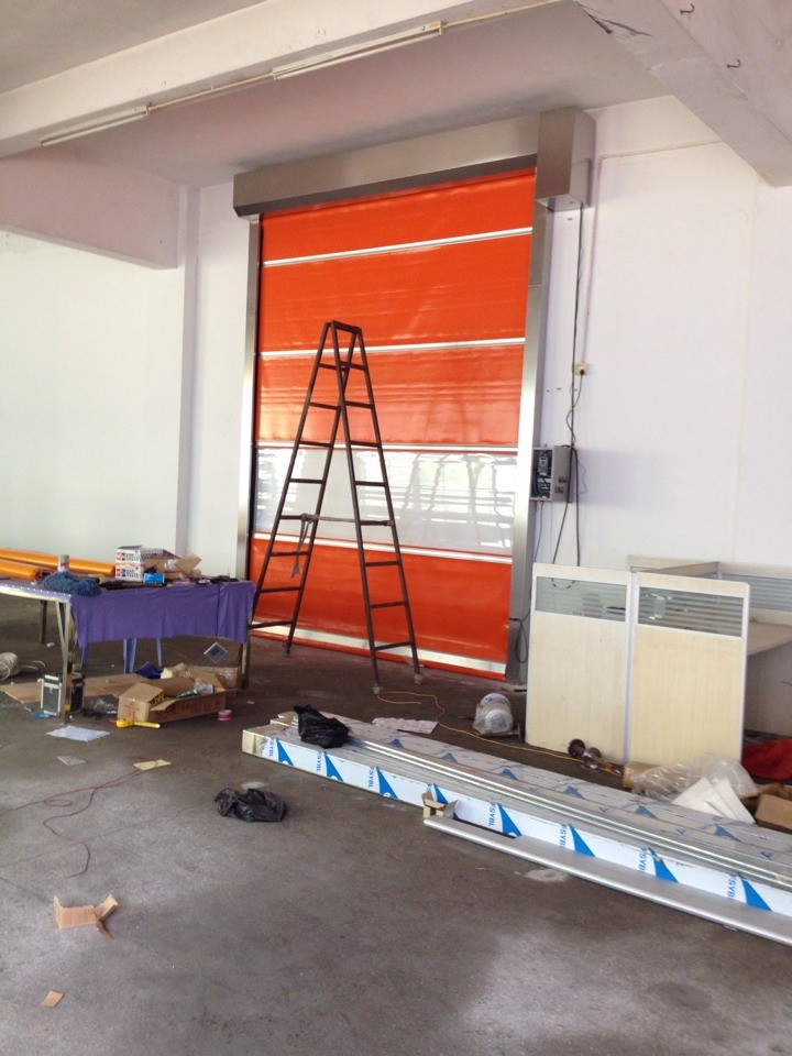 Radar PVC High Speed Door pintu kecepatan tinggi