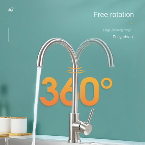 Hot Sale Stainless Steel Swivel kitchen sink faucet