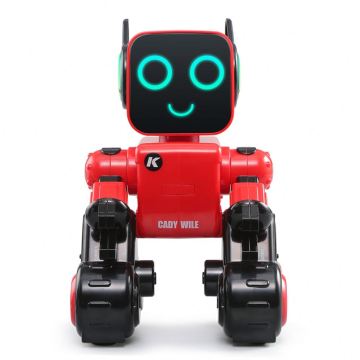 Flyxinsim JJRC R4 Toy CADY WILE 2.4G Intelligent Remote Control Robot Advisor RC Robot Toy Coin Bank Gift  RC Robots