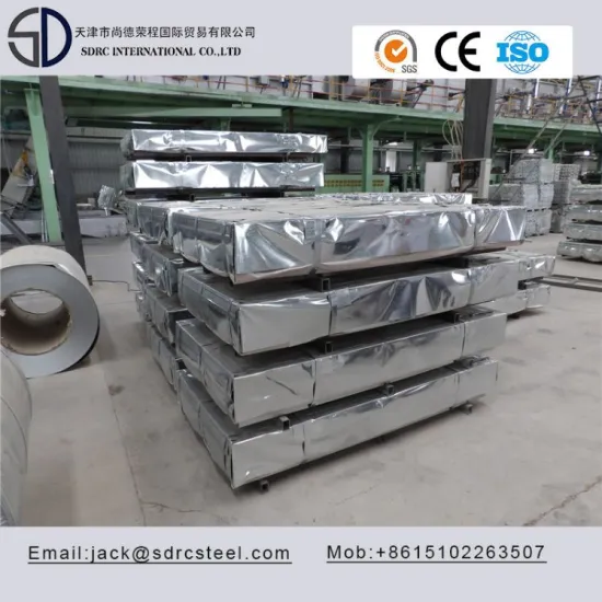 Dx51d+Z SGCC Full Hard Hot Dipped Galvanized Steel Sheet