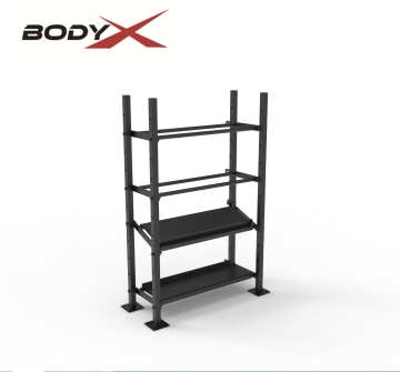 Home Gym Storage Rack - Dumbbell and Medicine Ball Rack for Commercial Use