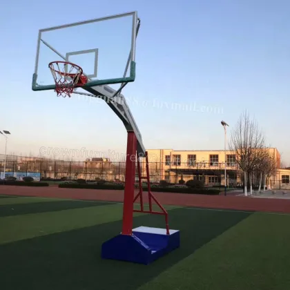 Portable Movable Basketball Hoop Stand & Basketball Pole